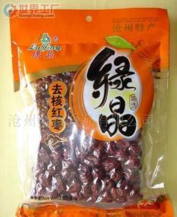 绿晶牌360克无核枣 批发干果干货休闲食品的理想选择